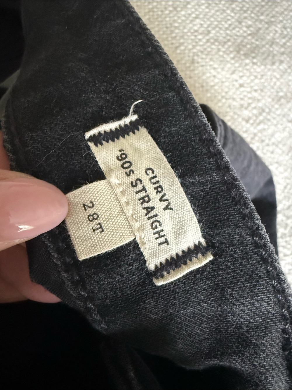 Madewell Curvy 90s Straight - 28 T - Picture 3 of 3